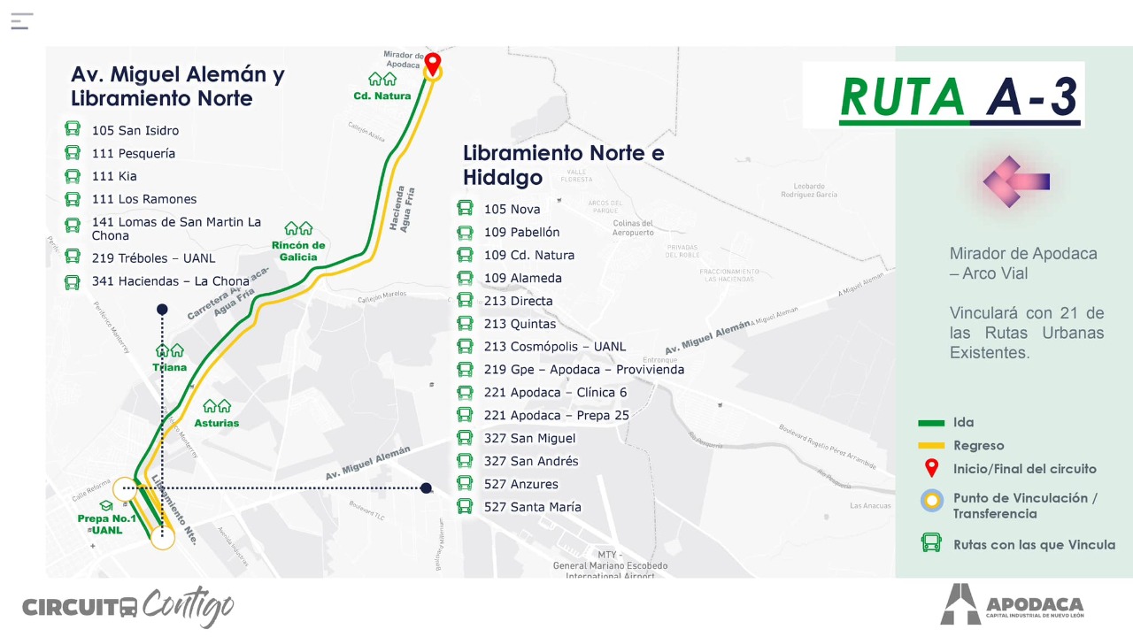 OFRECE APODACA SIETE RUTAS DE TRANSPORTE URBANO GRATUITO – Revista ...